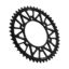 REAR ALLOY SPROCKET BLACK 47-TOOTH