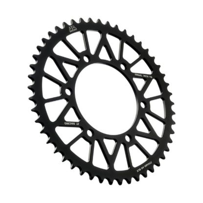 REAR ALLOY SPROCKET BLACK 49-TOOTH