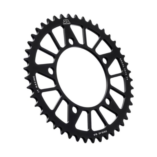 REAR ALLOY SPROCKET BLACK 45-TOOTH