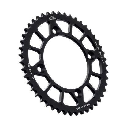 REAR ALLOY SPROCKET BLACK 47-TOOTH