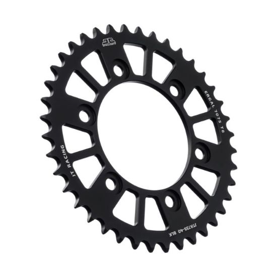 REAR ALLOY SPROCKET BLACK 40-TOOTH