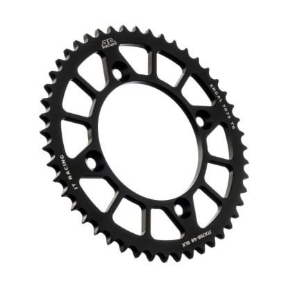 REAR ALLOY SPROCKET BLACK 48-TOOTH