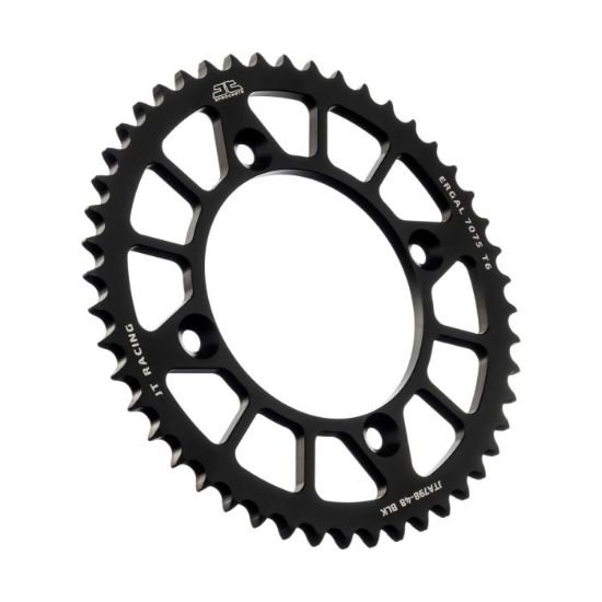 REAR ALLOY SPROCKET BLACK 48-TOOTH
