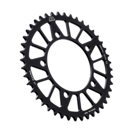 REAR ALLOY SPROCKET BLACK 44-TOOTH