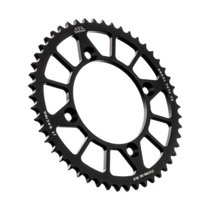 REAR ALLOY SPROCKET BLACK 50-TOOTH