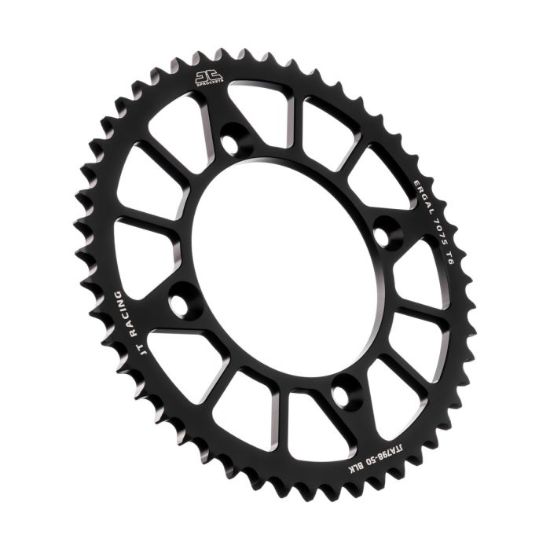 REAR ALLOY SPROCKET BLACK 50-TOOTH