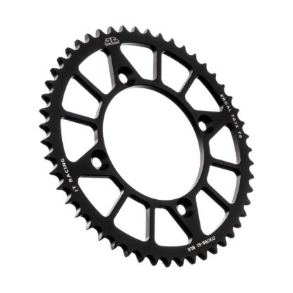 REAR ALLOY SPROCKET BLACK 51-TOOTH