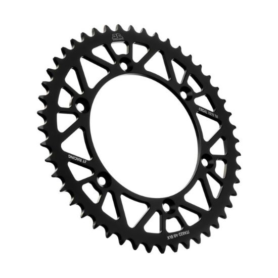 REAR ALLOY SPROCKET BLACK 48-TOOTH