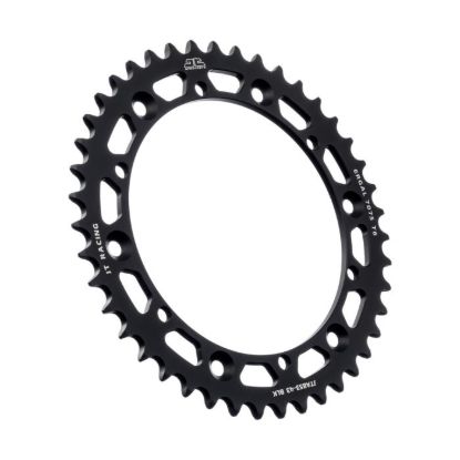 REAR ALLOY SPROCKET BLACK 43-TOOTH