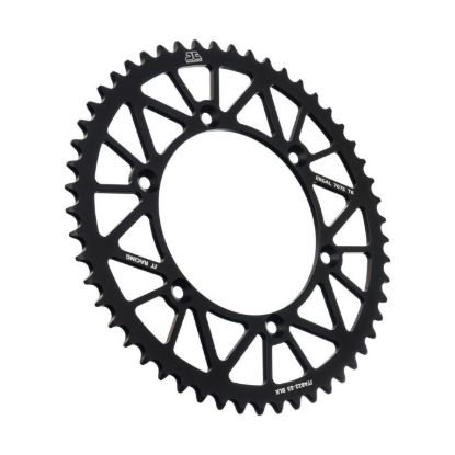 REAR ALLOY SPROCKET BLACK 53-TOOTH