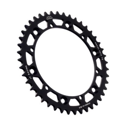 REAR ALLOY SPROCKET BLACK 44-TOOTH