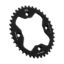 REAR ALLOY SPROCKET BLACK 38-TOOTH