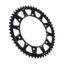 REAR ALLOY SPROCKET BLACK 51-TOOTH