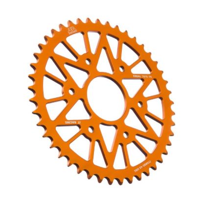 REAR ALLOY SPROCKET ORANGE 45-TOOTH