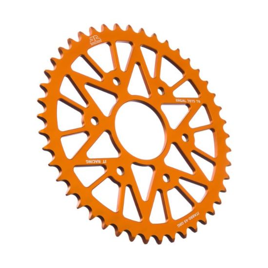REAR ALLOY SPROCKET ORANGE 45-TOOTH