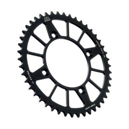 REAR ALLOY SPROCKET BLACK 46-TOOTH