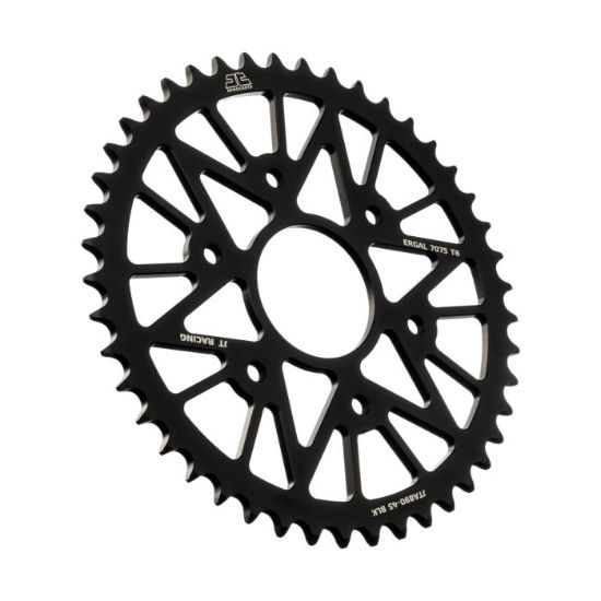 REAR ALLOY SPROCKET BLACK 45-TOOTH