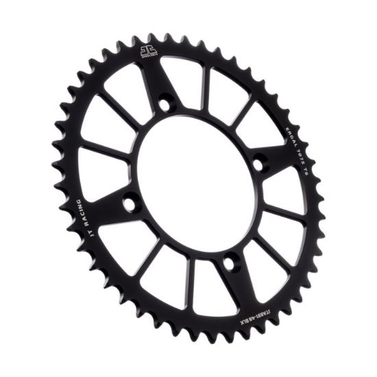 REAR ALLOY SPROCKET BLACK 48-TOOTH