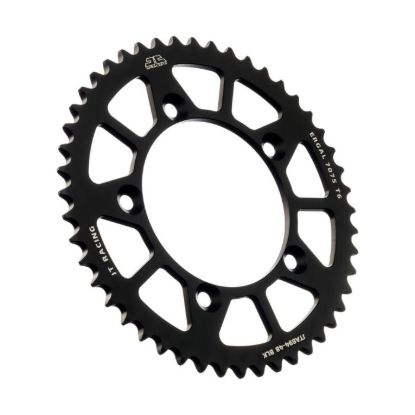 REAR ALLOY SPROCKET BLACK 48-TOOTH