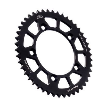 REAR ALLOY SPROCKET BLACK 46-TOOTH