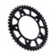 REAR ALLOY SPROCKET BLACK 46-TOOTH