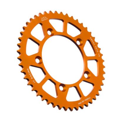 REAR ALLOY SPROCKET ORANGE 48-TOOTH