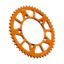 REAR ALLOY SPROCKET ORANGE 48-TOOTH