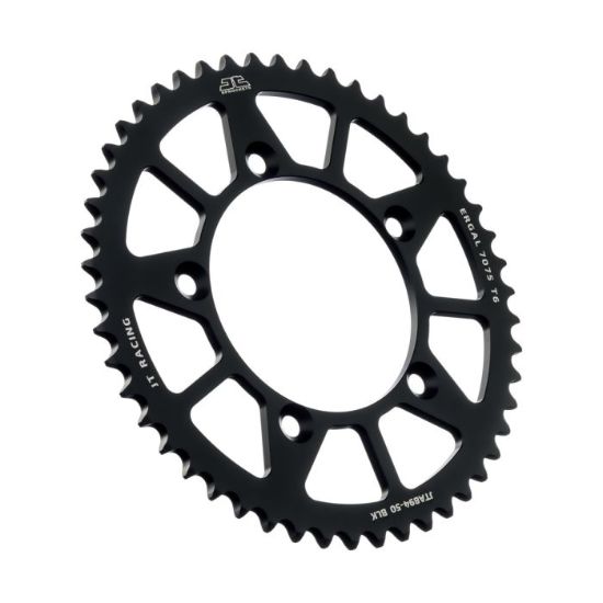 REAR ALLOY SPROCKET BLACK 50-TOOTH