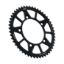 REAR ALLOY SPROCKET BLACK 50-TOOTH