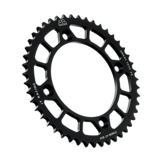 REAR ALLOY SPROCKET BLACK 47-TOOTH