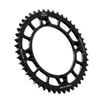 REAR ALLOY SPROCKET BLACK 46-TOOTH