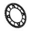 REAR ALLOY SPROCKET BLACK 48-TOOTH