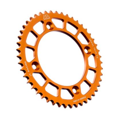 REAR ALLOY SPROCKET ORANGE 47-TOOTH