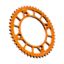 REAR ALLOY SPROCKET ORANGE 48-TOOTH