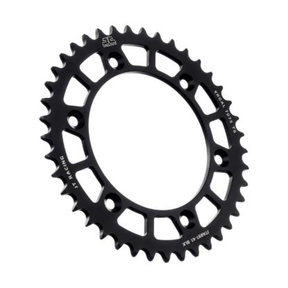 REAR ALLOY SPROCKET BLACK 41-TOOTH