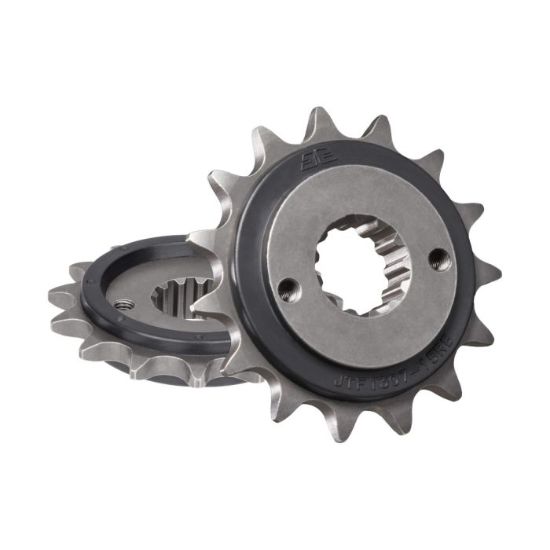 FRONT SPROCKET 15 TOOTH W/ RUBBER BUFFER