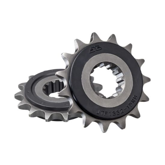 FRONT SPROCKET 15 TOOTH W/ RUBBER BUFFER