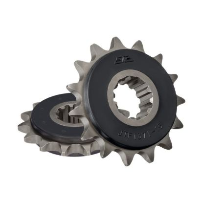 FRONT SPROCKET 15 TOOTH W/ RUBBER BUFFER
