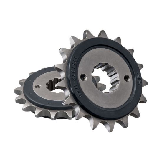 FRONT SPROCKET 17 TOOTH W/ RUBBER BUFFER