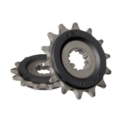 FRONT SPROCKET 14 TOOTH W/ RUBBER BUFFER