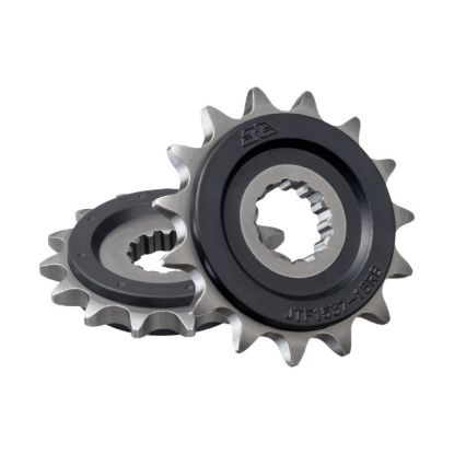FRONT SPROCKET 15 TOOTH W/ RUBBER BUFFER