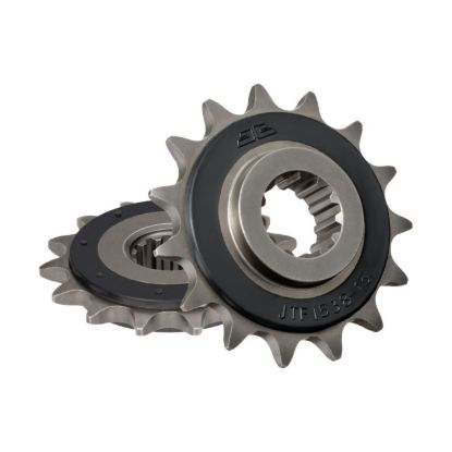 FRONT SPROCKET 15 TOOTH W/ RUBBER BUFFER