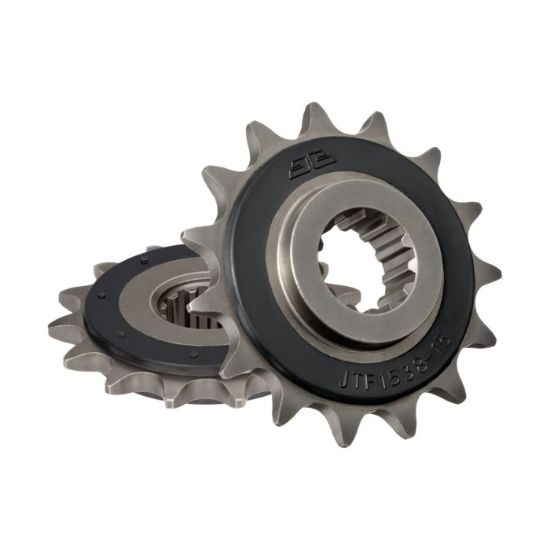 FRONT SPROCKET 15 TOOTH W/ RUBBER BUFFER