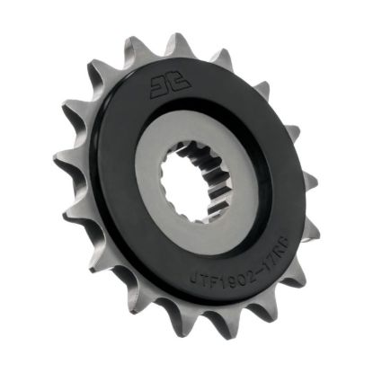 FRONT SPROCKET 17 TOOTH W/ RUBBER BUFFER