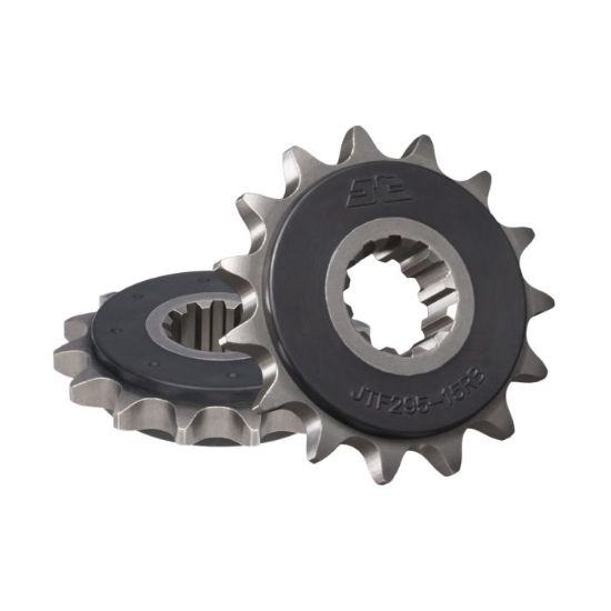FRONT SPROCKET 15 TOOTH W/ RUBBER BUFFER