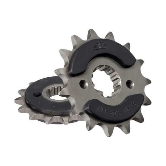 FRONT SPROCKET 15 TOOTH W/ RUBBER BUFFER