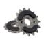FRONT SPROCKET 15 TOOTH W/ RUBBER BUFFER