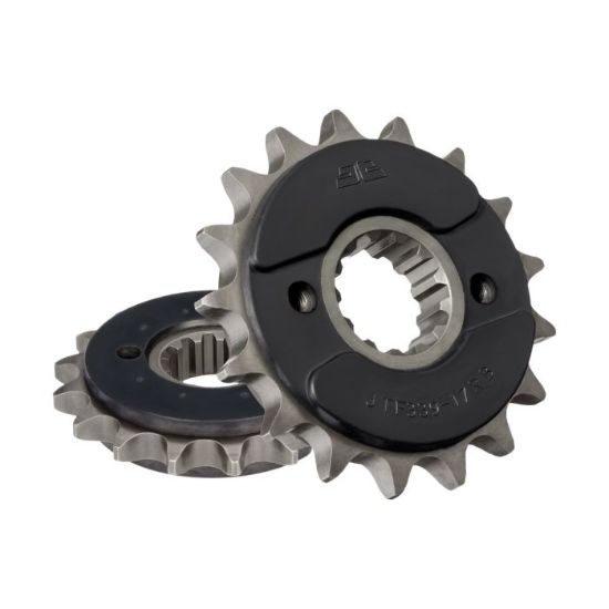 FRONT SPROCKET 17 TOOTH W/ RUBBER BUFFER
