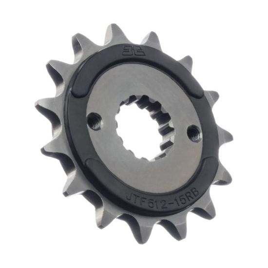 FRONT SPROCKET 15 TOOTH W/ RUBBER BUFFER