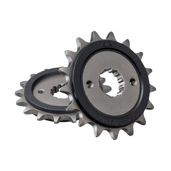 FRONT SPROCKET 17 TOOTH W/ RUBBER BUFFER